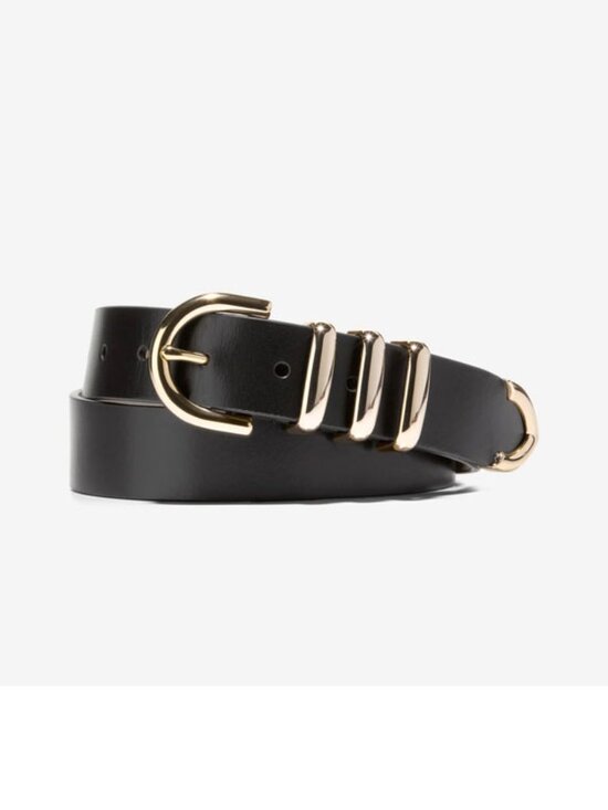 Cole Haan Accessories - Cole Haan Beveled Edge Modern 3PC Belt Set